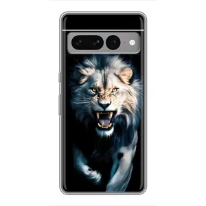 Чехол с принтом «Лев в темноте» для Google Pixel 7 Pro