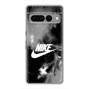 Чехол для Google Pixel 7 Pro - с принтом Найк (AlphaPrint) (Лого Найк)