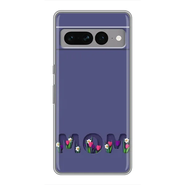 Чехол с принтом «Мама в цветах» для Google Pixel 7 Pro Чехол с принтом «Мама в цветах» для Google Pixel 7 Pro
