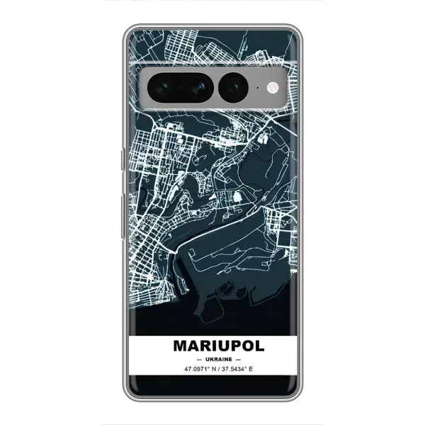 Чохол з принтом «Маріуполь» для Google Pixel 7 Pro