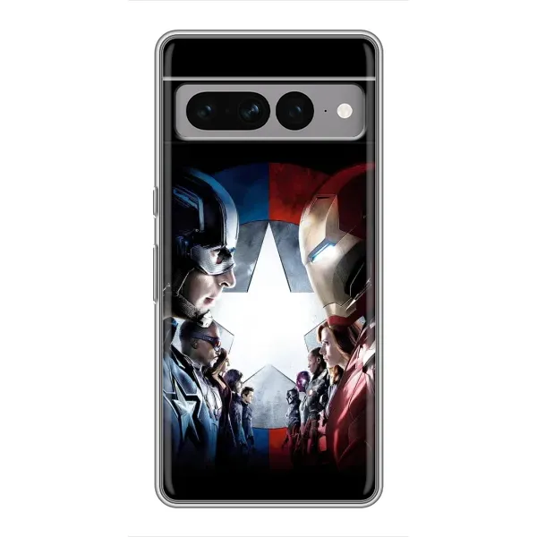 Чохол з принтом «Марвел стайл» для Google Pixel 7 Pro
