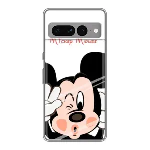 Міккі Маус чохол для Google Pixel 7 Pro (AlphaPrint - Мультяшні) (Маус Міккі)