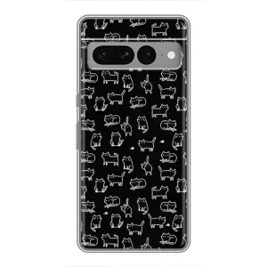 Чехол с принтом «Меленькие котики» для Google Pixel 7 Pro