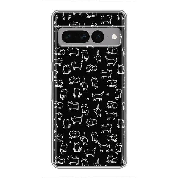 Чехол с принтом «Меленькие котики» для Google Pixel 7 Pro