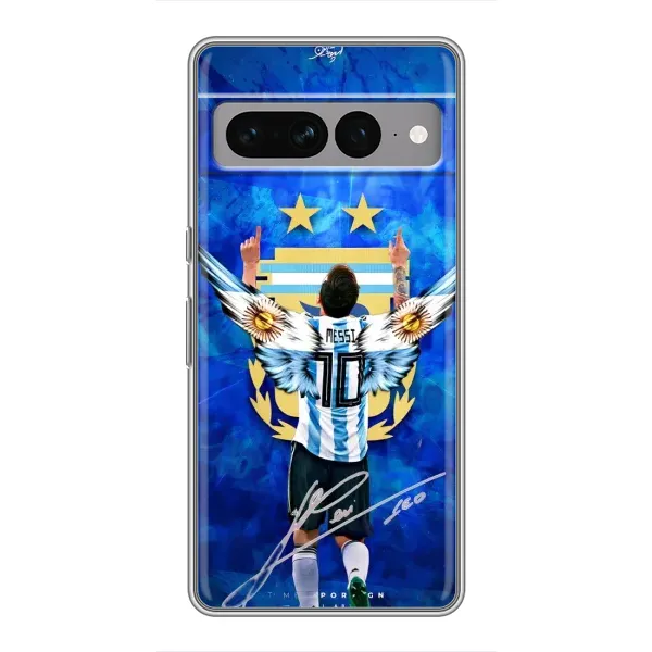 Чехол с принтом «Месси Аргентина» для Google Pixel 7 Pro Чехол с принтом «Месси Аргентина» для Google Pixel 7 Pro