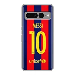 Чехлы Месси для Google Pixel 7 Pro (AlphaPrint) (Messi Barca 10)