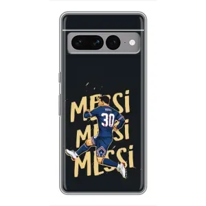Чехлы для Google Pixel 7 Pro (Leo чемпион) (AlphaPrint) (Messi ПСЖ)