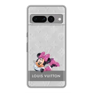 Чехол Disney Mouse Google Pixel 7 Pro (PREMIUMPrint) (Мики Маус ЛВ)