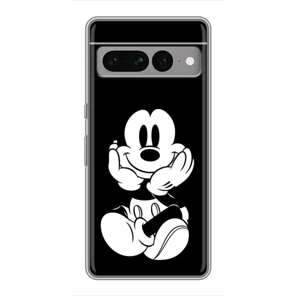 Чехол с принтом «Микки на черном» для Google Pixel 7 Pro Чехол с принтом «Микки на черном» для Google Pixel 7 Pro