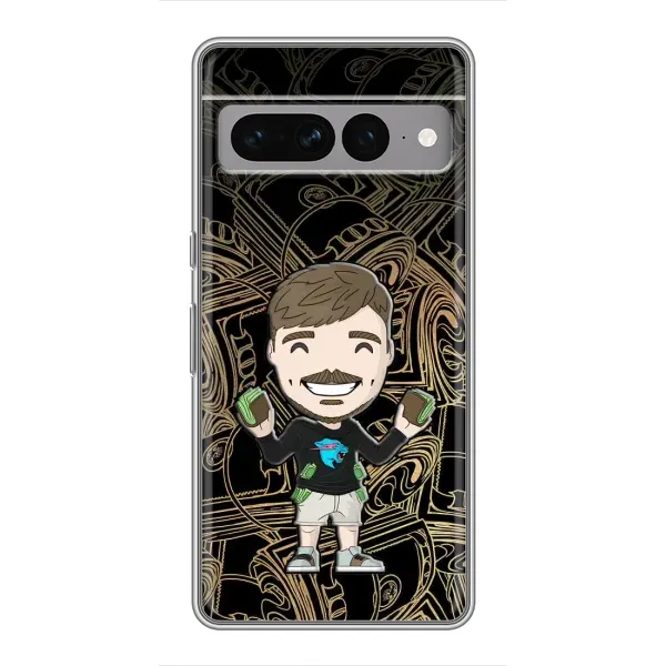 Чехол с принтом «Mister Beast» для Google Pixel 7 Pro