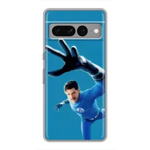 Чохол з принтом Фантастична четвірка для Google Pixel 7 Pro (Містер Фантастік супергерой)