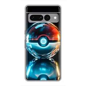 Чехол с Пикачу на Google Pixel 7 Pro (Мяч Пикачу)