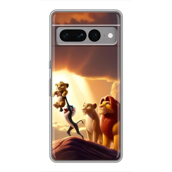 Чехол с принтом «Симба на презентации» для Google Pixel 7 Pro