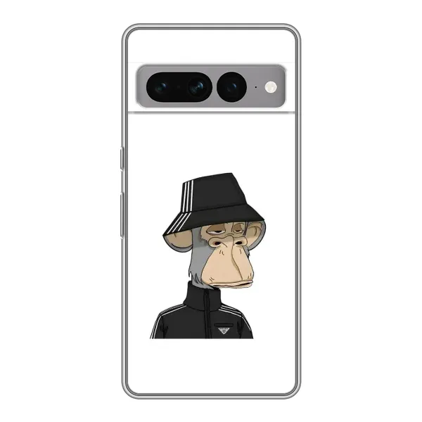 Чехол с принтом «обезьяна NFT Adidas» для Google Pixel 7 Pro
