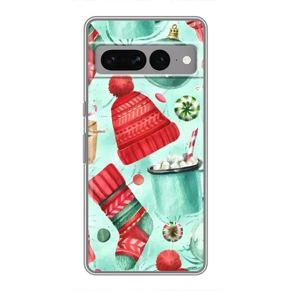 Чехол с принтом «Одежда НГ» для Google Pixel 7 Pro