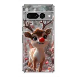 Яскравий чохол для Google Pixel 7 Pro з Зимові Оленята