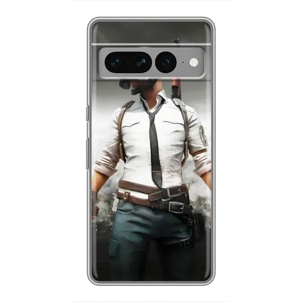 Чехол с принтом «Пабг мен» для Google Pixel 7 Pro