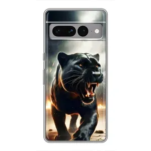 Чехол с принтом «Черная пантера» для Google Pixel 7 Pro