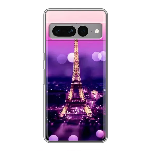 Чехол с принтом «Париж Башня» для Google Pixel 7 Pro
