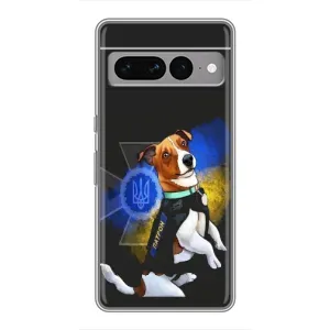 Чехлы с картинкой собаки Патрон для Google Pixel 7 Pro (AlphaPrint) (Патрон собачка)