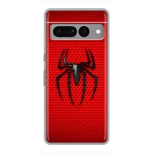 Чехол с человеком пауком для Google Pixel 7 Pro - (AlphaPrint) (Паук Марвел)