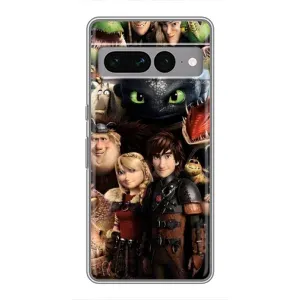 Чохол як приборкати дракона на Google Pixel 7 Pro (Персонажі дракона)