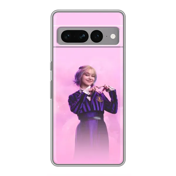Чехол с принтом «Яркая Энид Уэнздей» для Google Pixel 7 Pro