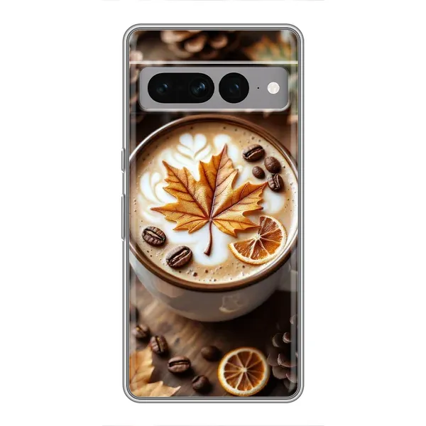Чехол с принтом «Пряный кофе» для Google Pixel 7 Pro