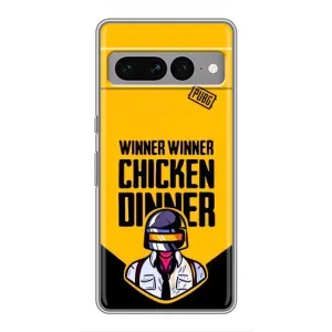Чехол PUBG для Гугл Пиксель 7 Про (AlphaPrint) (Pubg шлем)