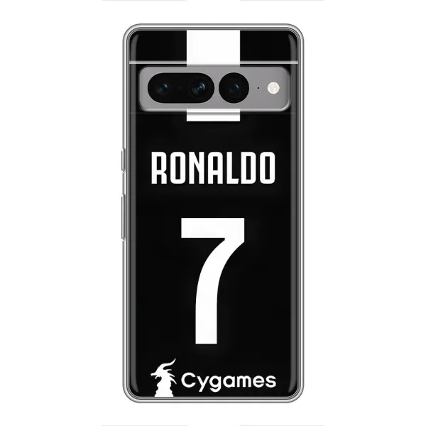 Чехол с принтом «RONALDO 7» для Google Pixel 7 Pro