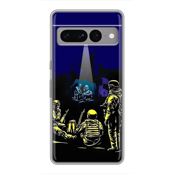 Чехол с принтом «Рождество в Украине» для Google Pixel 7 Pro