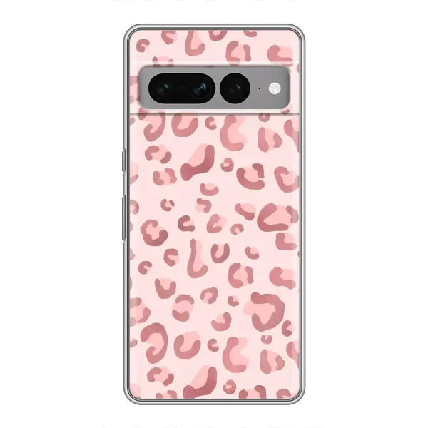 Чехол с принтом «Розовый леопард» для Google Pixel 7 Pro