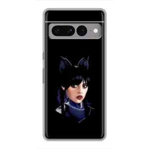 Чехлы Венсдей на Google Pixel 7 Pro Уэнсдей (AlphaPrint)