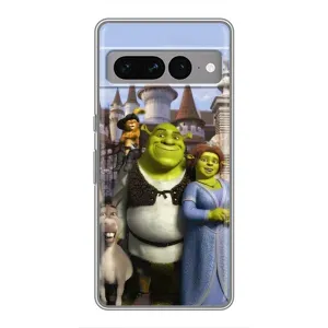 Чехол с мультфильмом Шрек на Google Pixel 7 Pro