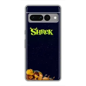 Чохол з мультфільмом Шрек на Google Pixel 7 Pro (Відпочиваючий Шрек)