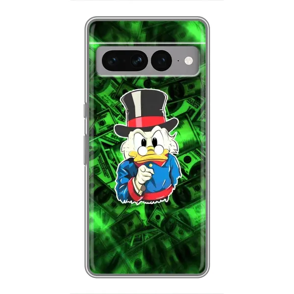Чехол с принтом «Скрудж МакДак» для Google Pixel 7 Pro