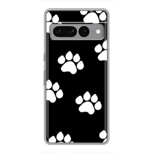 Чехлы с собаками для Google Pixel 7 Pro (VPrint) (Следы собаки)