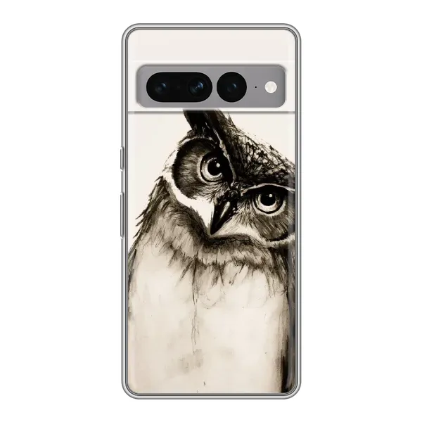 Чехол с принтом «Сова» для Google Pixel 7 Pro