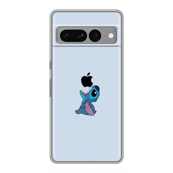 Чохол з принтом «Stitch apple» для Google Pixel 7 Pro