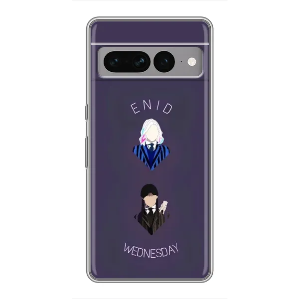 Чехол с принтом «Уэнздей и подруга» для Google Pixel 7 Pro