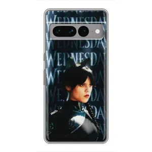 Чохли Венсдей на Google Pixel 7 Pro Уенсдей (AlphaPrint) (Венздей кішка)