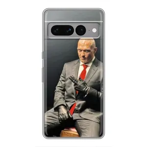 Чехол с картинкой Александр Усик для Google Pixel 7 Pro (Усик Hitman)