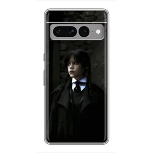 Чохол з дизайном Венздей 2 на Google Pixel 7 Pro (Темний стиль Венздей)