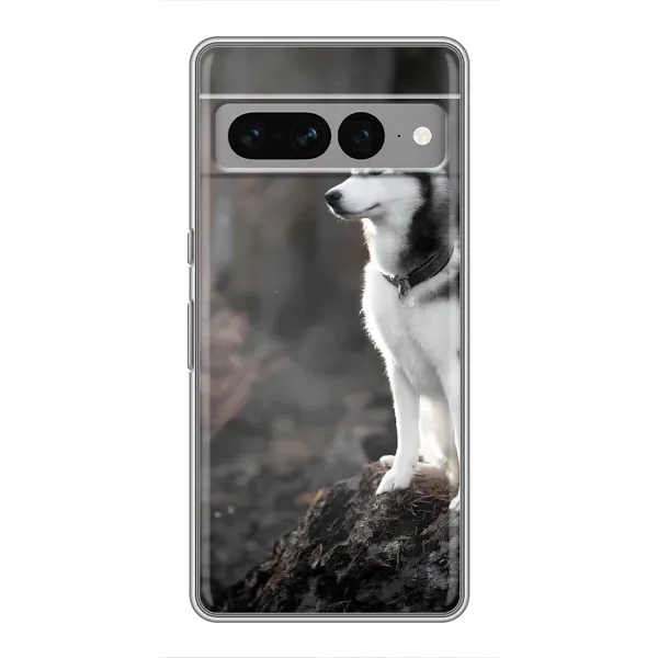 Чохол з принтом «Вірний собака» для Google Pixel 7 Pro