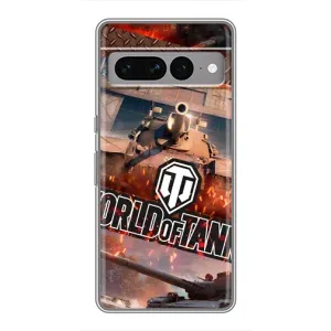 Чехлы с тематикой Киберспорт для Google Pixel 7 Pro (VPrint) (World of Tanks)