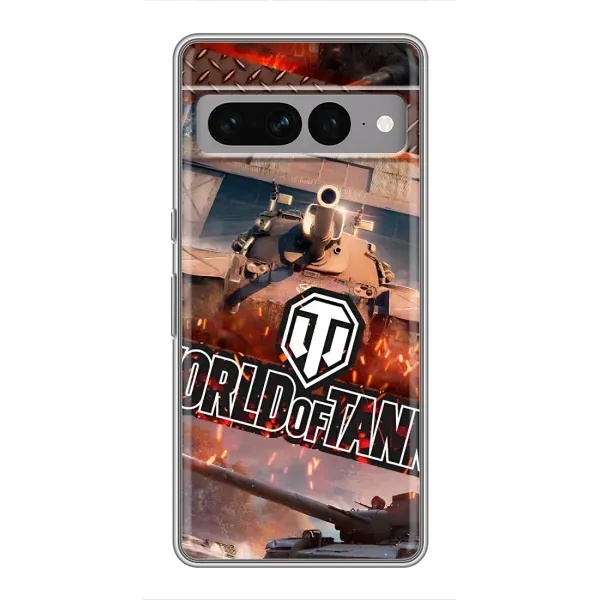 Чехол с принтом «World of Tanks» для Google Pixel 7 Pro