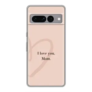 Чехлы для мамы на Google Pixel 7 Pro (Сердце маме)