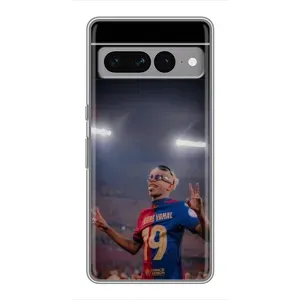 Чехол с футболистом Ламин Ямаль Google Pixel 7 Pro (Ямаль на стадионе)