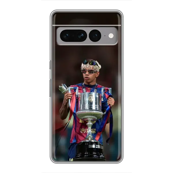 Чехол с принтом «Ямаль с кубком» для Google Pixel 7 Pro