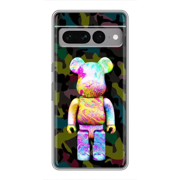 Чехол с принтом «Яркий Bearbrick» для Google Pixel 7 Pro